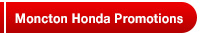 Moncton Honda Promotions